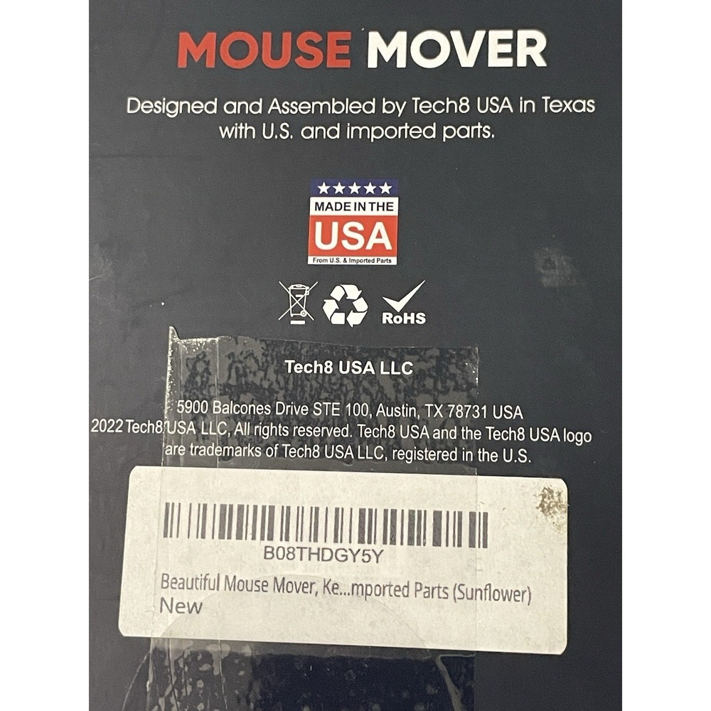 Tech8 USA Mouse Mover Device Undetectable Mouse Jiggler for Laptops PC - Picture 4 of 4